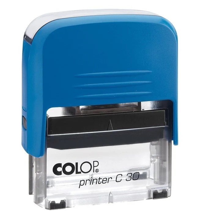 Antspaudo korpusas Colop Printer C30, mėlynos spalvos