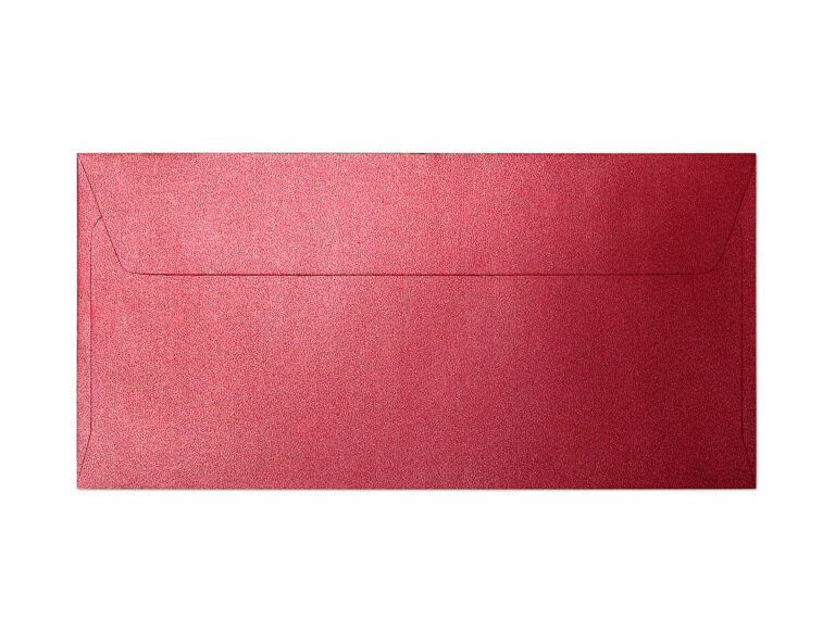Vokai Galeri Papieru DL, Pearl red, 120g/m2, 10 vnt./pak.