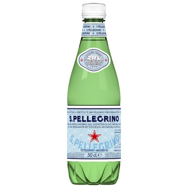 Mineralinis vanduo S.Pellegrino, gazuotas, plastikiniame butelyje 0.5l (D)