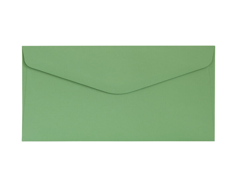 Vokas Galeri Papieru DL, lygus, žalios spalvos, 130 g/m2, 10 vnt./pak.