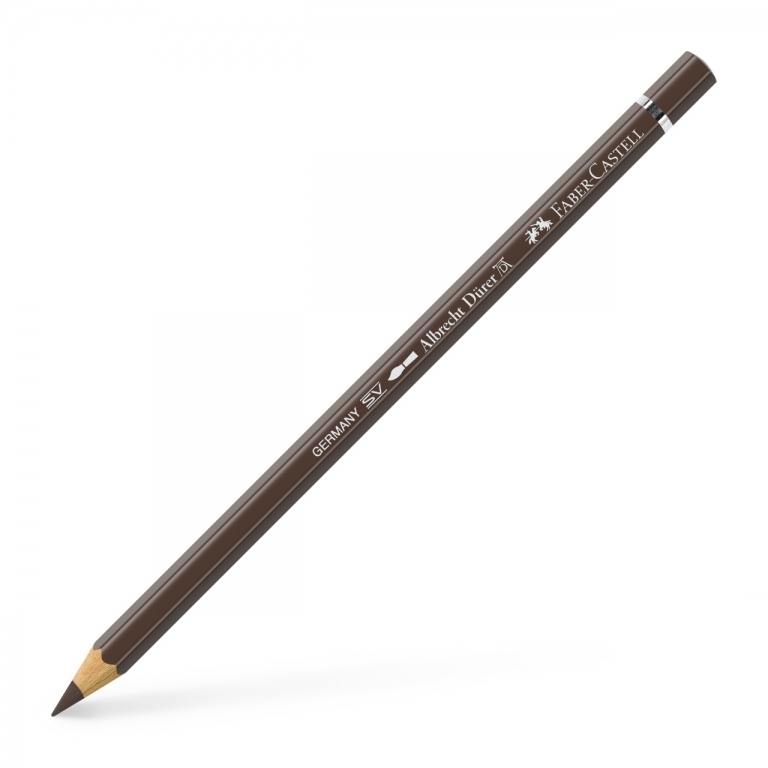 Spalvotas akvarelinis pieštukas Faber-Castell A.Dürer šiltai ruda spalva 280