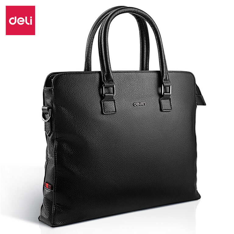 Krepšys nešiojamajam kompiuteriui DELI 63757, 380x58x284mm, 15.6, juodos spalvos.