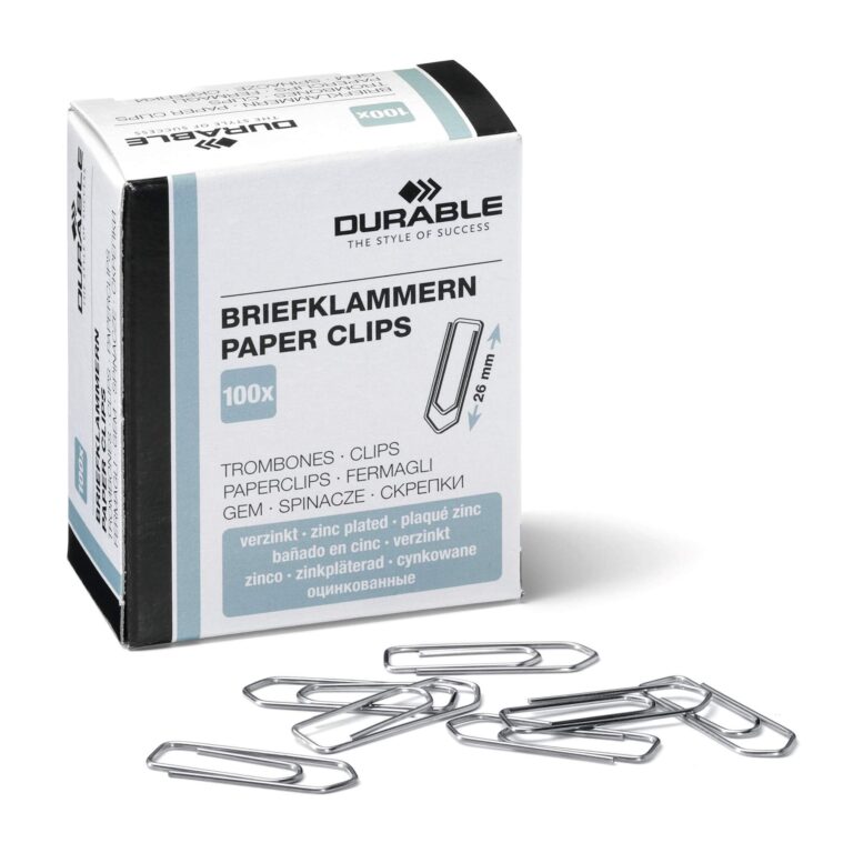 Sąvaržėlės Durable, 26mm cinkuotos 100vnt