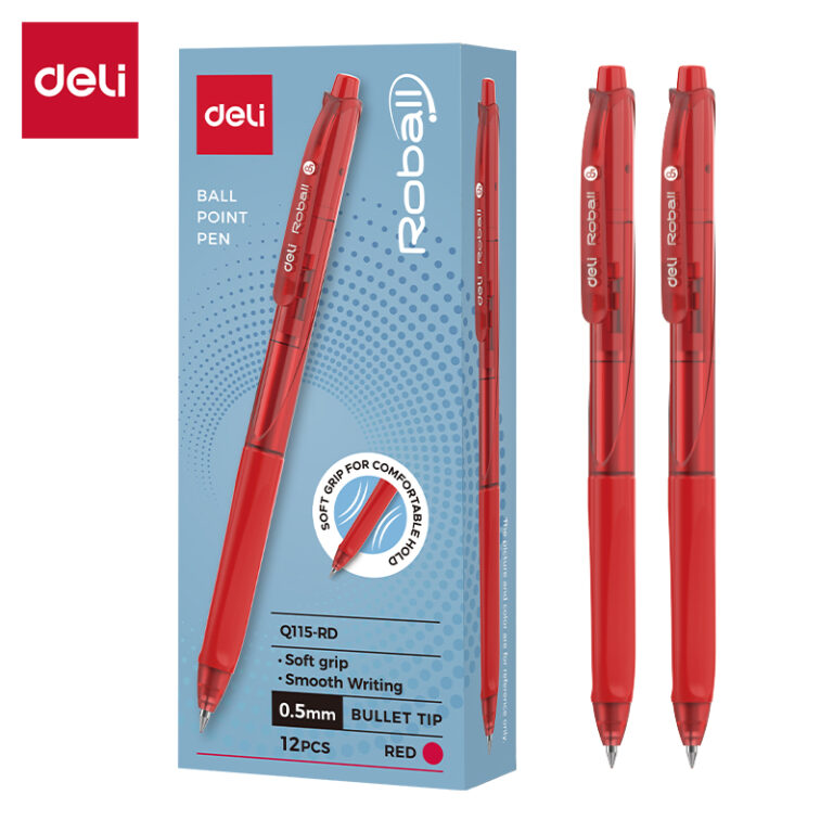 Turšinukas Deli Roball, 0.5mm raudonos spalvos