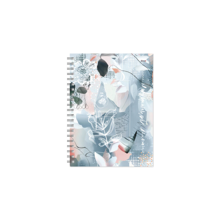 Mokslo knyga Aura, 2025/2026, 14×19 cm su spirale