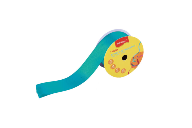 Satino juostelė Keyroad, 38 mm x 25 m. šviesiai mėlynos spalvos 400