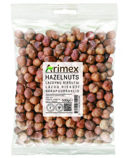 Lazdynų riešutai ARIMEX, 500g