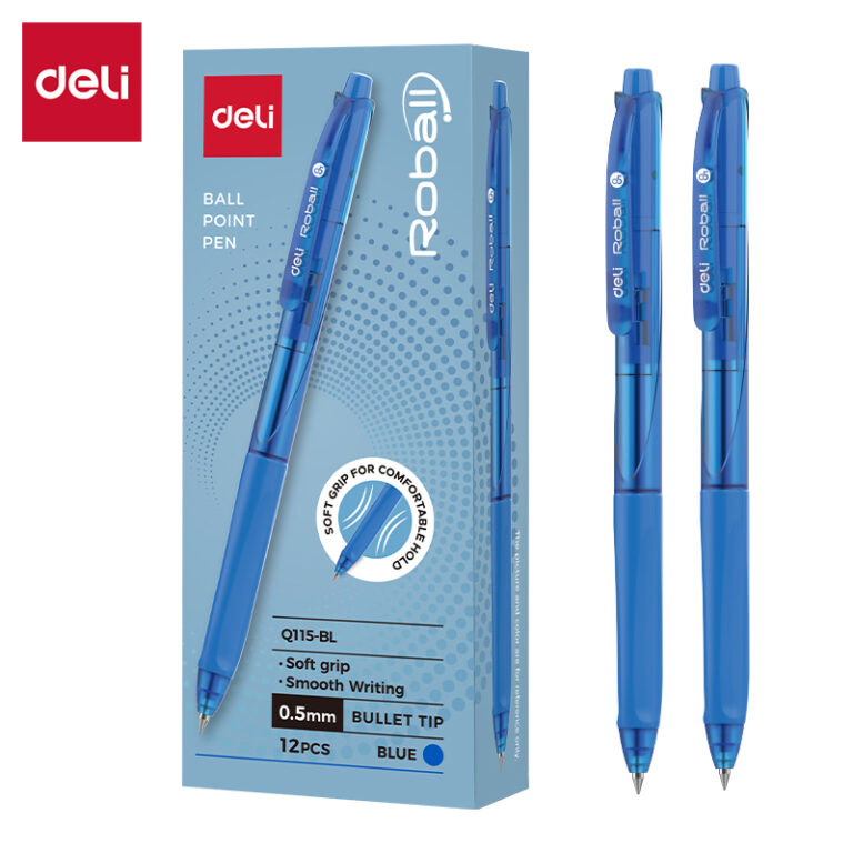 Tušinukas Deli Roball, 0.5mm mėlynos spalvos