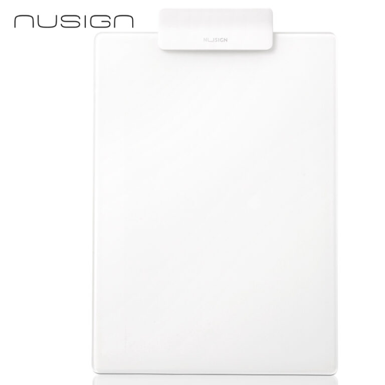 Stiklinė užrašų lentelė Deli 300x215mm, baltos spalvos