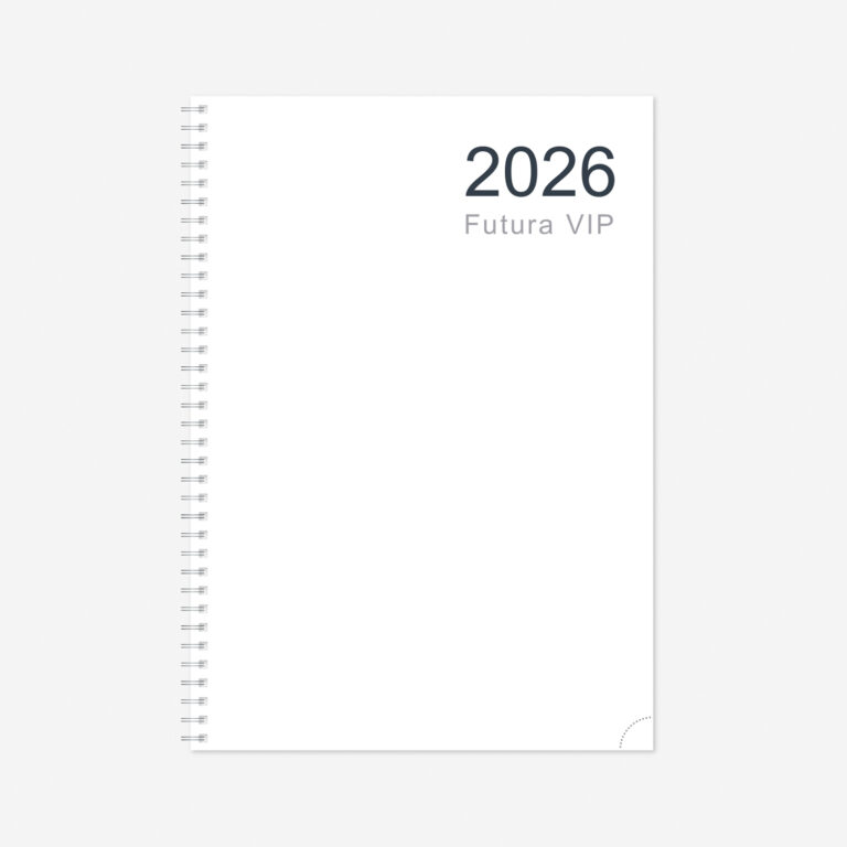 Papildomi lapai darbo kalendoriui Timer Futura VIP Spirex (sidabrinis/auksinis kraštelis)