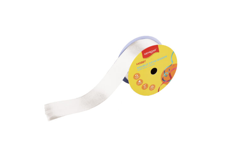 Satino juostelė Keyroad, 38 mm x 25 m. baltos splavos 800