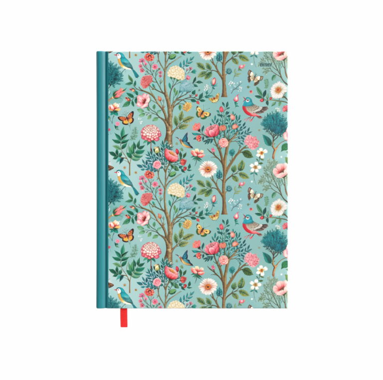 Mokslo knyga Rose Garden, 2025/2026, 14×19 cm