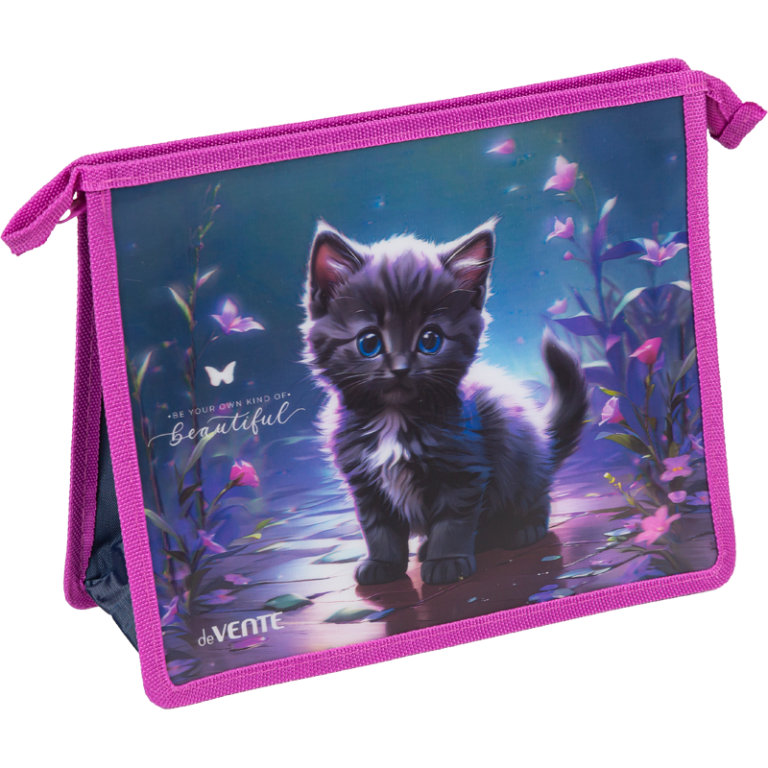 Dėklas deVENTE Beautiful Cat A5, 24.3x20x8 cm, 3D