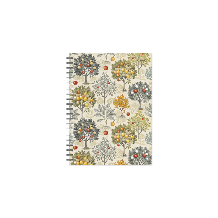 Mokslo knyga Lemon Tree, 2025/2026, 14×19 cm su spirale