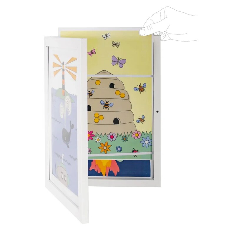 Vaikų piešinių rėmelis