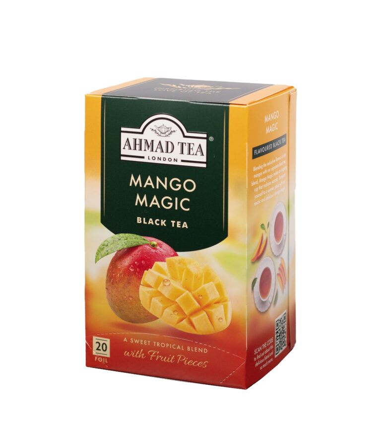 Juodoji arbata Ahmad Mango, 20x2g