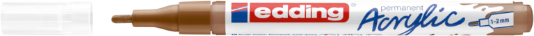 Akrilinis žymeklis edding 5300, rudos spalvos