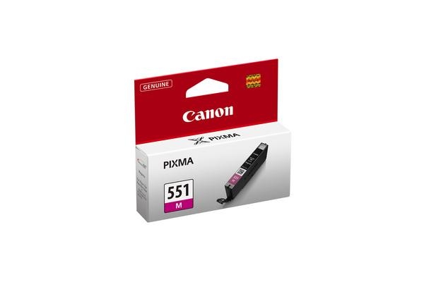 Rašalo kasetė Canon CLI-551M, purpurinė, 7 ml, originalas