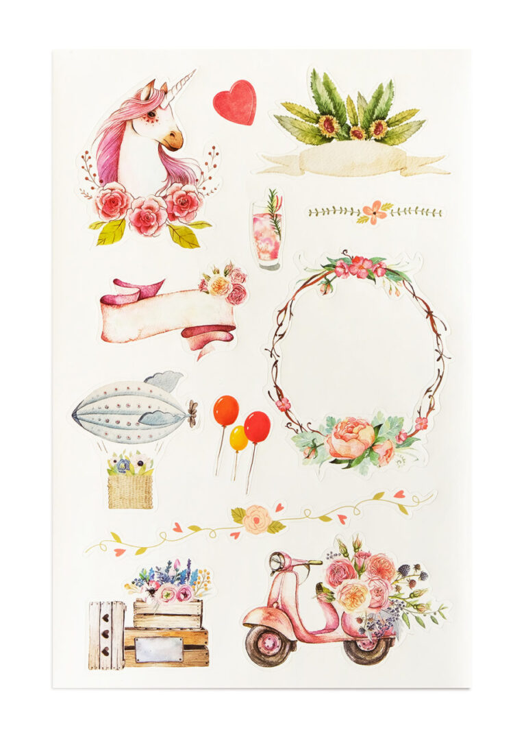 Vaikiški lipdukai ,,Šventė” 4 lap/pak