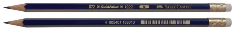 Pieštukas Faber-Castell Goldfaber 1222 B, su trintuku