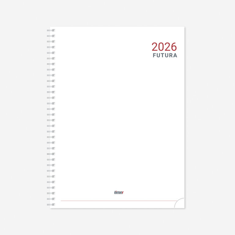 Papildomi lapai darbo kalendoriui Timer Futura, A4