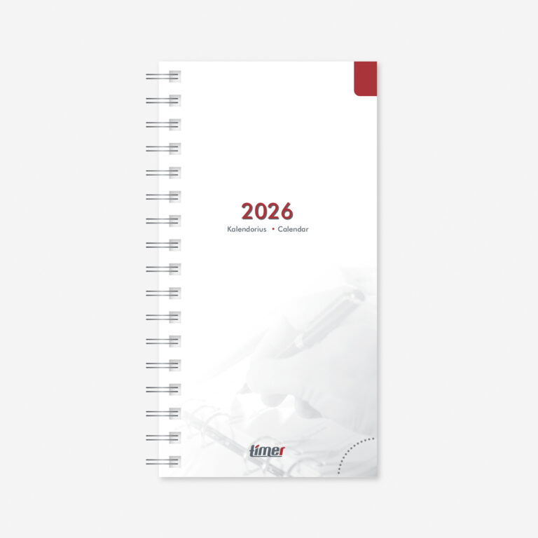 Papildomi lapai kalendoriui Timer Midi Spirex, 2026m.
