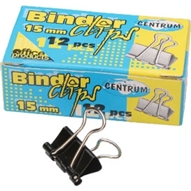 *Metaliniai spaustukai Centrum, 15mm, 12vnt.