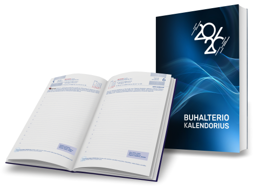 Darbo kalendorius Buhalteris 2026m