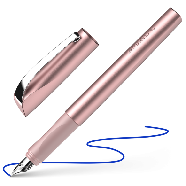 Plunksnakotis Schneider Ceod Shiny Powder, rožinės spalvos