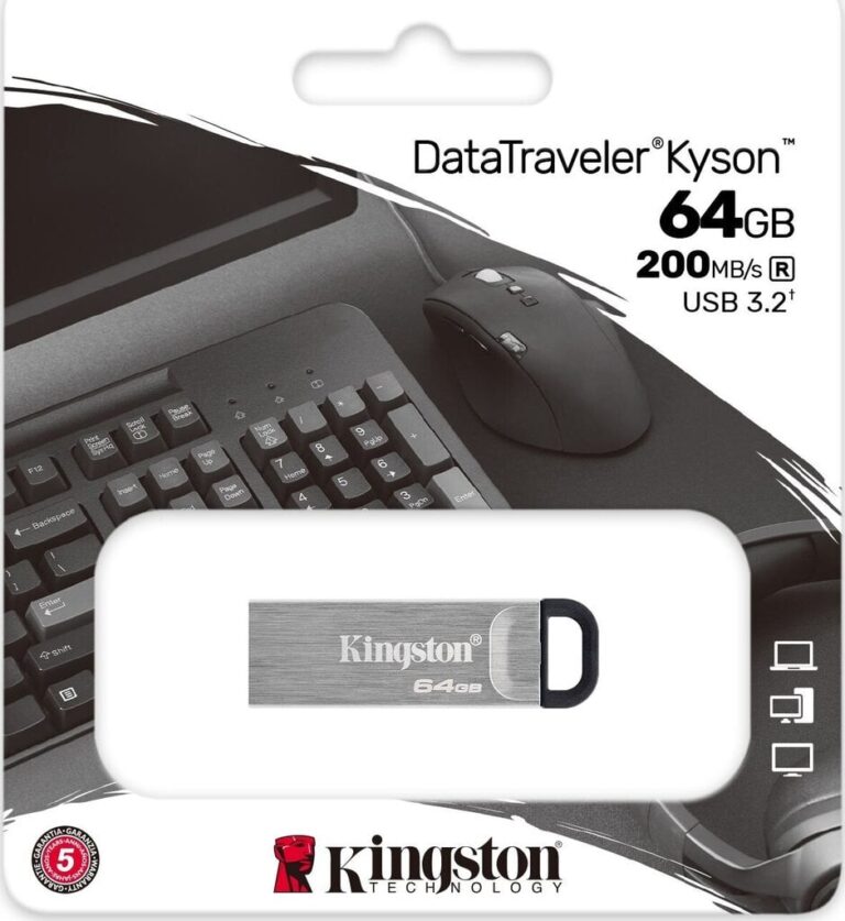 Mälupulk Kingston DataTraveler Kyson 64GB USB 3.2