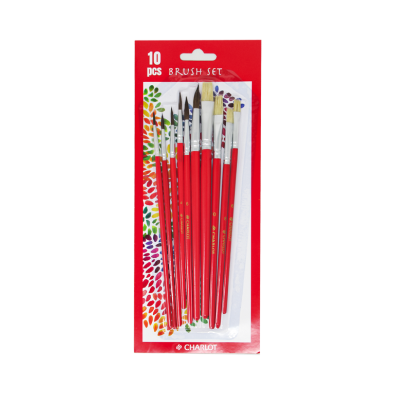 Teptukų rinkinys Charlot 10 vnt./vnt