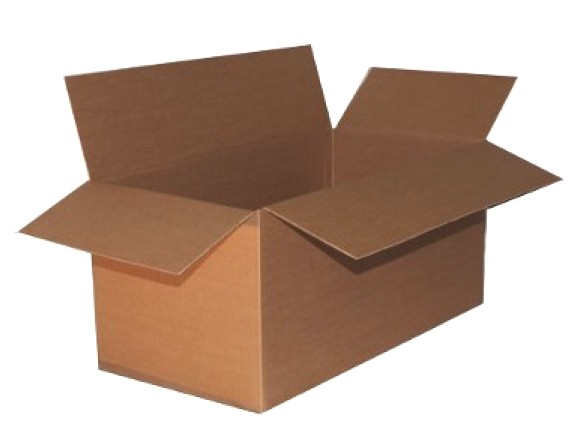 Gofruoto kartono dėžė, 160x140x115mm