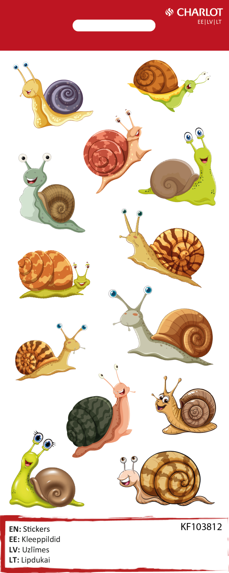 Kleebisetiketid Charlot (Teod)