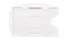 *Vardinių kortelių dėklas dvipusis 55x85mm baltas 80144 SPR/10