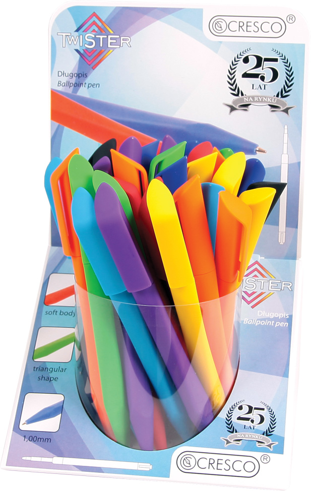 *Tušinukas automatinis mėlynas TWISTER E280000 CRESCO/30