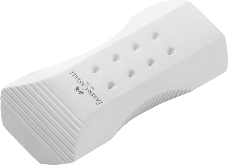 Trintukas Faber-Castell RollOn Sparkle, baltos spalvos