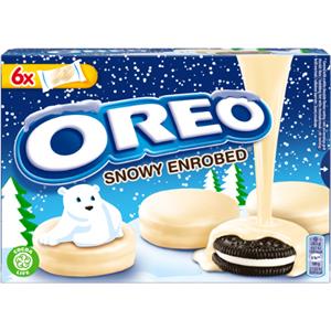 Sausainiai OREO aplieti baltu šokoladu 246g