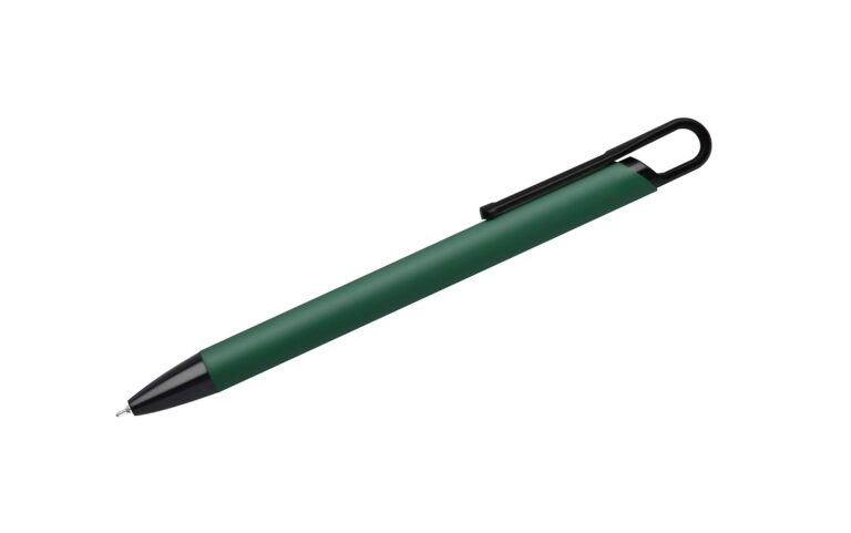 *Automatinis tušinukas Sofi, metalinis, gumuotas, tamsiai žalios spalvos