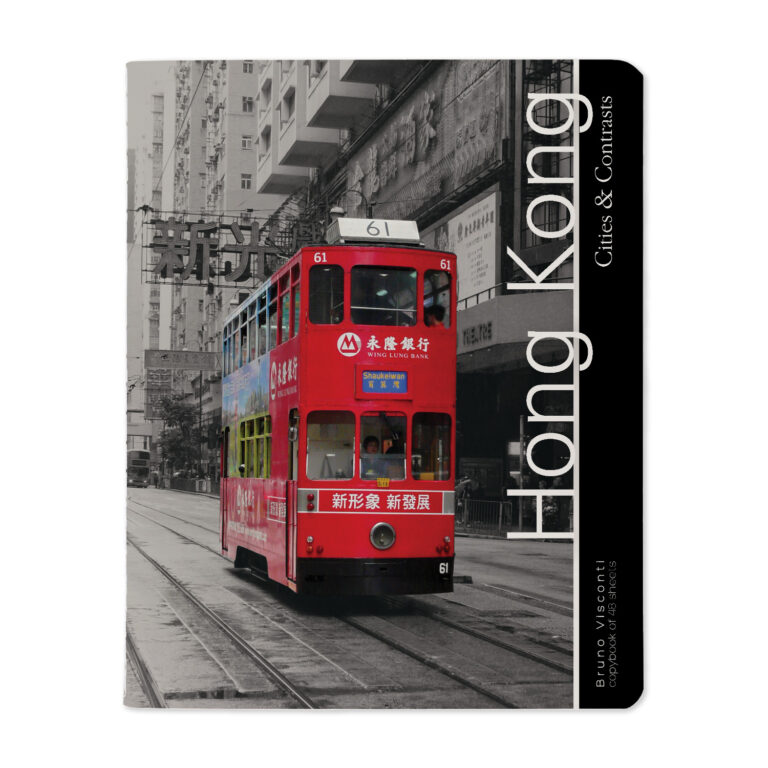 Sąsiuvinis Bruno Visconti City Hong Kong A5/48lapų, langeliais