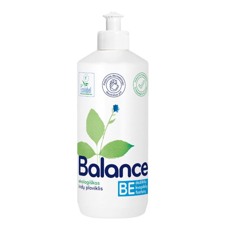 Indų ploviklis Balance, 450 ml, ekologiškas