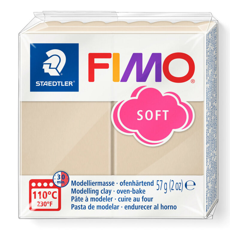 Modelinas Fimo, 56g, smėlio spalvos