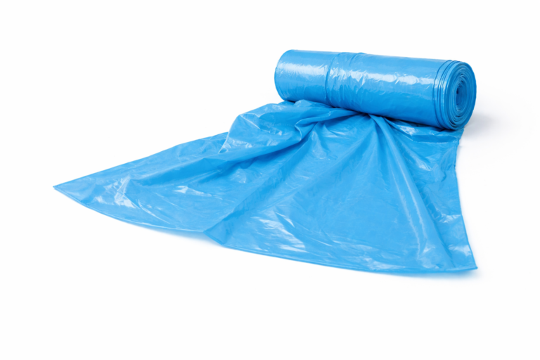 Šiukšlių maišai , 120l, LDPE, 35mik, 10 vnt., mėlynos spalvos