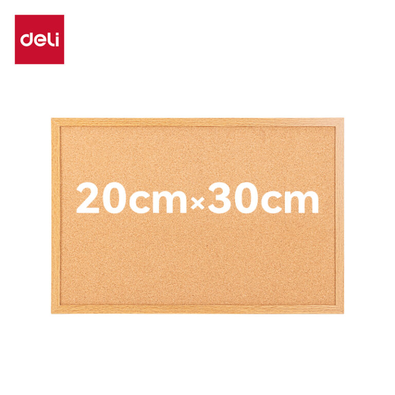 Kamštinė lenta DELI 20x30cm su mediniu rėmu