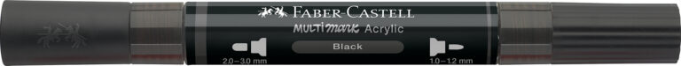 Akrilinis žymeklis Faber-Castell Multimark SP, juoda spalva 199