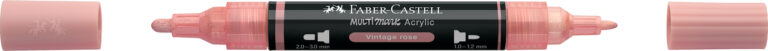 Akrilinis žymeklis Faber-Castell Multimark SP, vintažinės rožinės spalvos 304