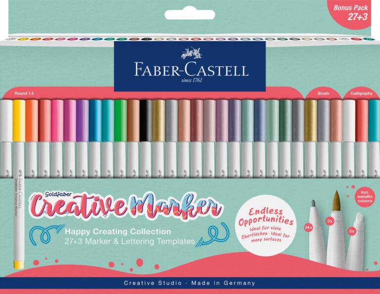Žymeklių rinkinys Faber-Castell Gofa Creative, 50 vnt.