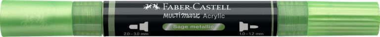 Akrilinis žymeklis Faber-Castell Multimark SP, metalinė šalavijo spalva 298