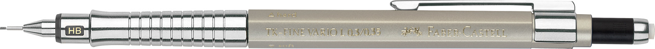Automatinis pieštukas Faber-Castell TK-FINE VARIO L, 0.35mm aukso spalvos – papildomas vaizdas 2 Automatinis pieštukas Faber-Castell TK-FINE VARIO L, 0.35mm aukso spalvos – papildomas vaizdas 2
