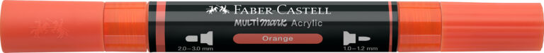 Akrilinis žymeklis Faber-Castell Multimark SP, oranžinė spalva 115