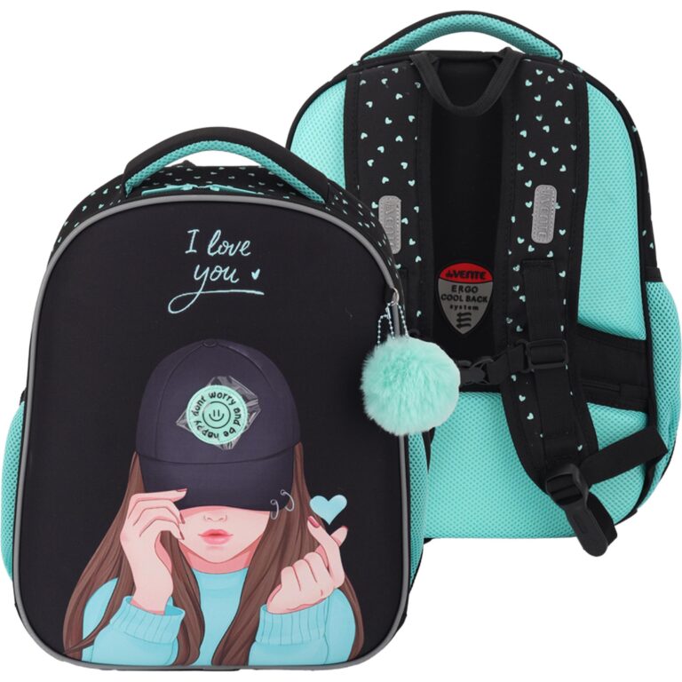 Kuprinė deVENTE Choice K-Pop Heartbeat 38x29x17cm, 17L, 800g